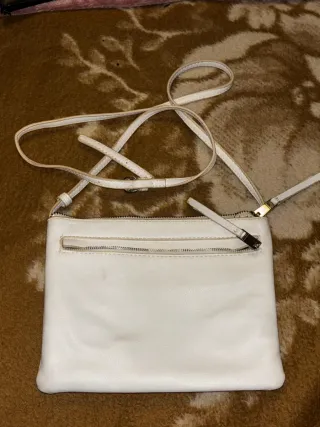 Bolso de mano blanco