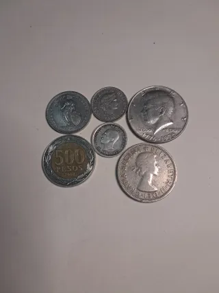 Collezione di monete antiche e moderne