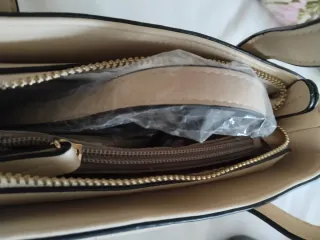 2 Bolsos Parfois Gris y Beige