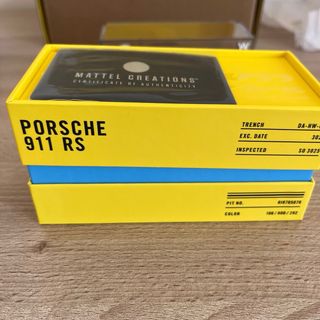 Hot Wheels x Daniel Arsham Porsche 911 RS