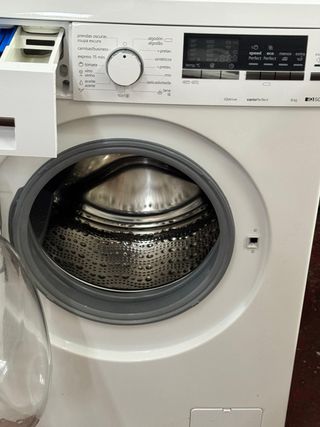 LAVADORA SIEMENS 8 KILOS EN BLANCO