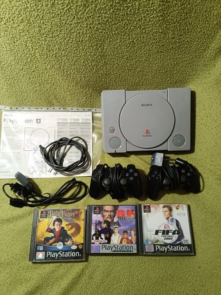 Consola Sony PlayStation 1 Gris