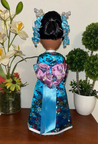 Muñeca Nancy Vestida de Geisha artesanal