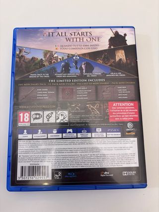Assassin's Creed Origins playstation 4