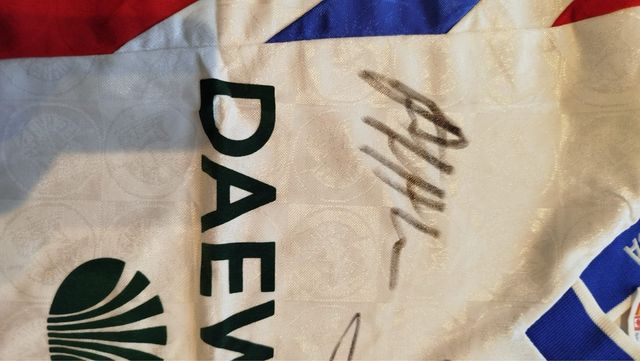 Camiseta FC Hansa Rostock Assinada temp 1996/97