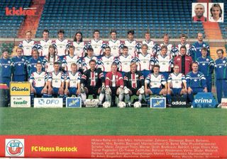 Camiseta FC Hansa Rostock Firmada temp 1996/97
