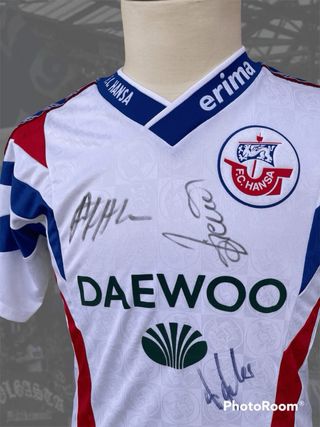 Camiseta FC Hansa Rostock Firmada temp 1996/97