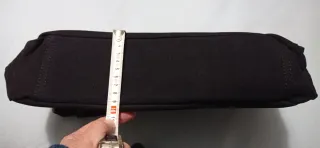 Maletín OXA negro con etiqueta