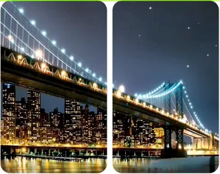 Cubre Vitrocerámica Puente Nueva York