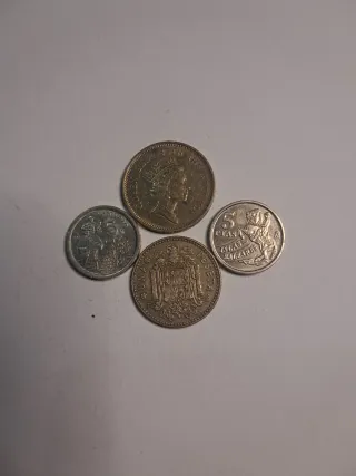 Lote de 4 monete antiche