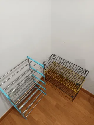 Pack scarpiera 3 livelli e altra in metallo 5 livelli