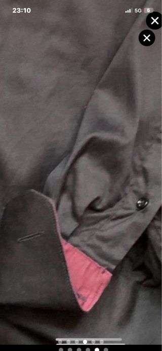 Camisa Zara Negra Talla S