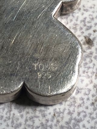 Colgante Oso Tous plata