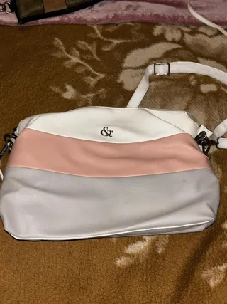 Bolso de mano blanco