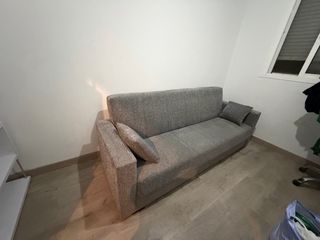 Sofá Cama 3 Plazas Dora Gris