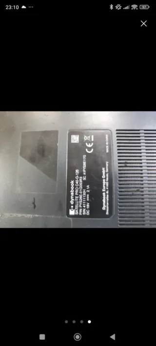 Lote 2 portatili Toshiba per pezzi