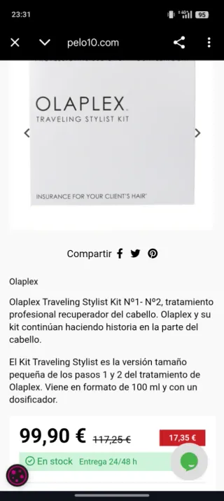 Kit Olaplex Traveling Stylist