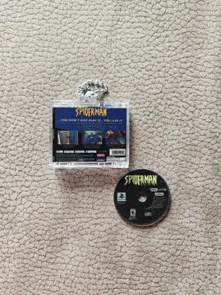 Spiderman PS1 Mini CD Portachiavi