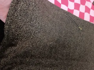 Vestido dorado fiesta talla 40