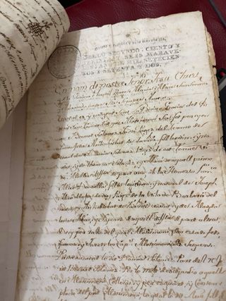 Manuscritos antiguos / documentos antiguos