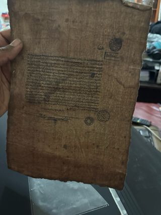 Manuscritos antiguos / documentos antiguos