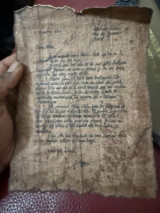 Manuscritos antiguos / documentos antiguos