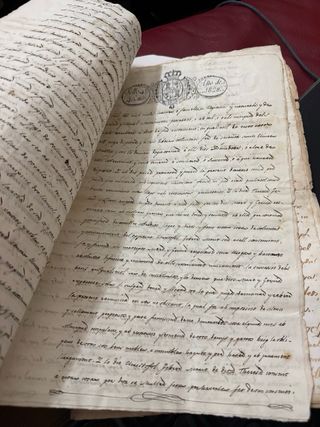 Manuscritos antiguos / documentos antiguos