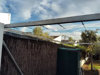 Estructura metálica, para porche, techo o cubierta