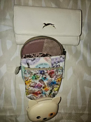 Lote de bolsos y carteras