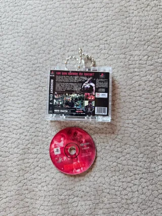Resident Evil 2 PS1 Mini CD Portachiavi