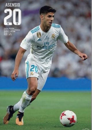 Póster Marco Asensio Real Madrid Nº 20