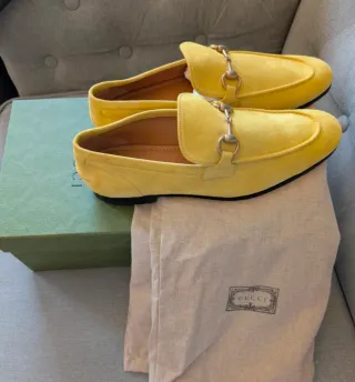 Mocasines Gucci Amarillos hombre