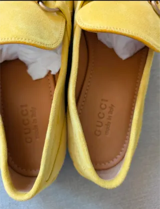 Mocasines Gucci Amarillos hombre