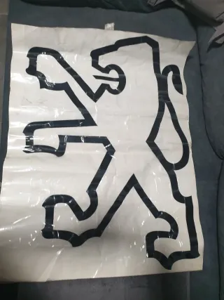 Pegatina Vinilo Adhesivo Peugeot León