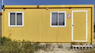 MODULO CASETA PREFABRICADA Y BAÑO INDIVIDUAL.