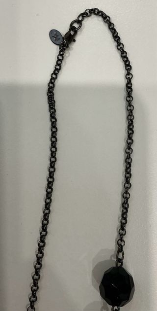 Lote 3 colgantes estilo asiático plata y negro