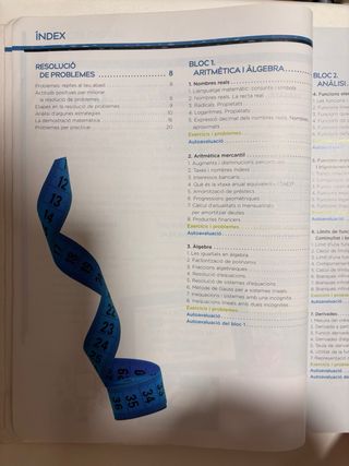 Libro de Matemáticas de 1ro de bachi