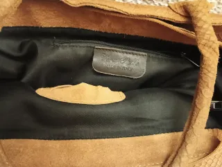 Bolso shopper italiano piel Vera Pelle