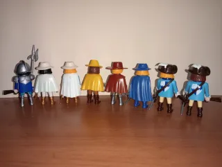 Playmobil-Lote Mosqueteros Castillo Real Medieval.