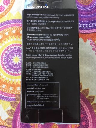 Soporte Garmin Edge extendido