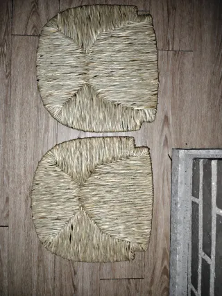 Recambio asiento silla paja