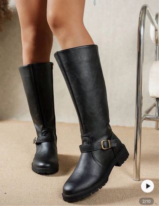 Botas altas invierno mujer