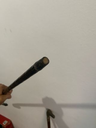 Bastón antiguo plata S.XVIII