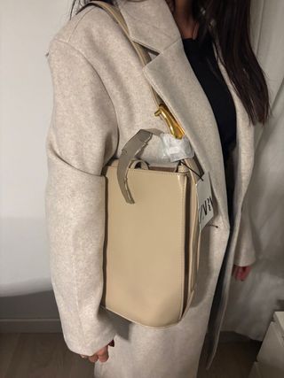 Bolso Zara Beige