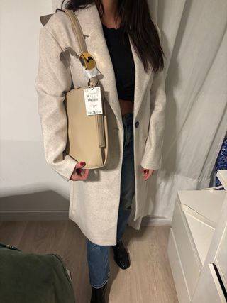 Bolso Zara Beige