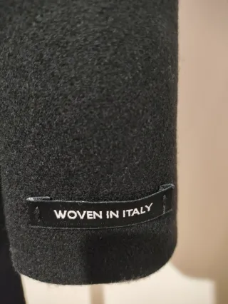 Abrigo midi negro Ted Baker