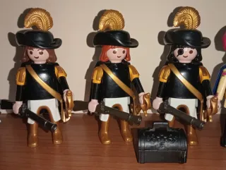 Playmobil-Lote Mosqueteros Palacio Real Pirata.