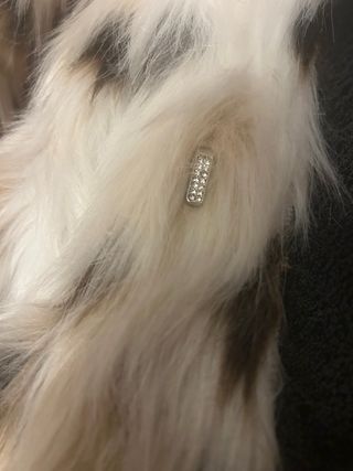 Chaqueta pelo largo nueva L