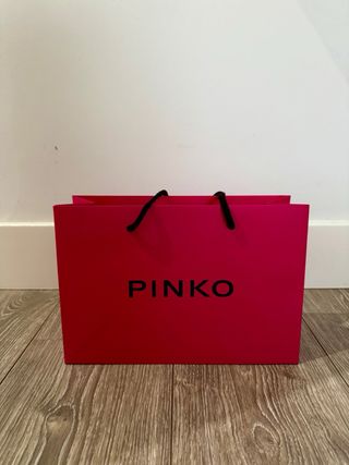 Borsa in cartone Pinko rosa