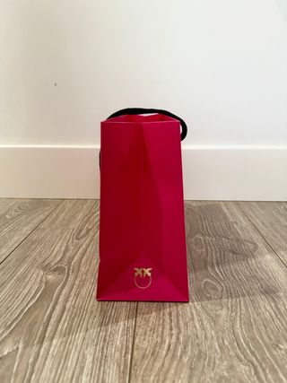 Borsa in cartone Pinko rosa